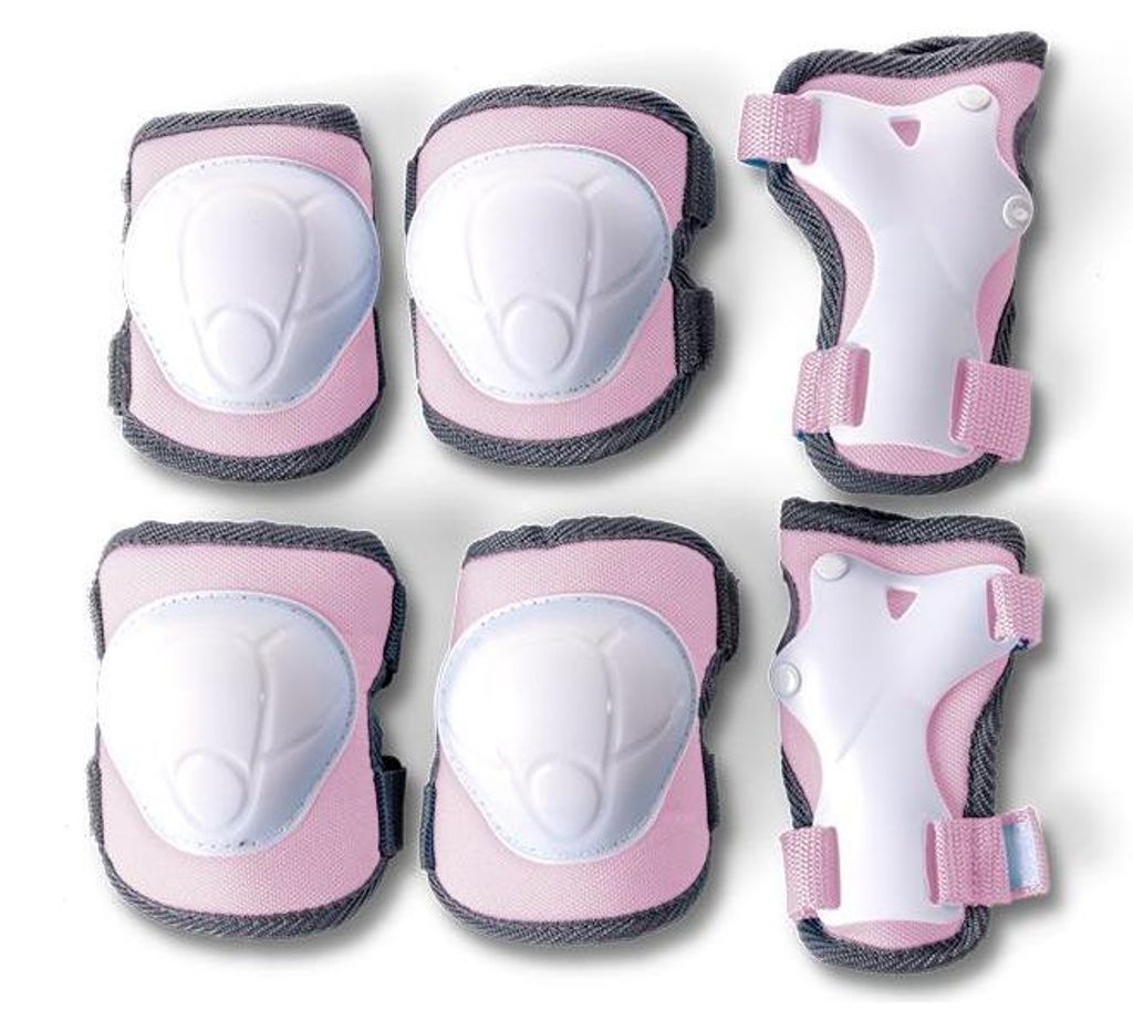Yvolution Schutzset rosa medium - Schutzausrüstung für Kinder