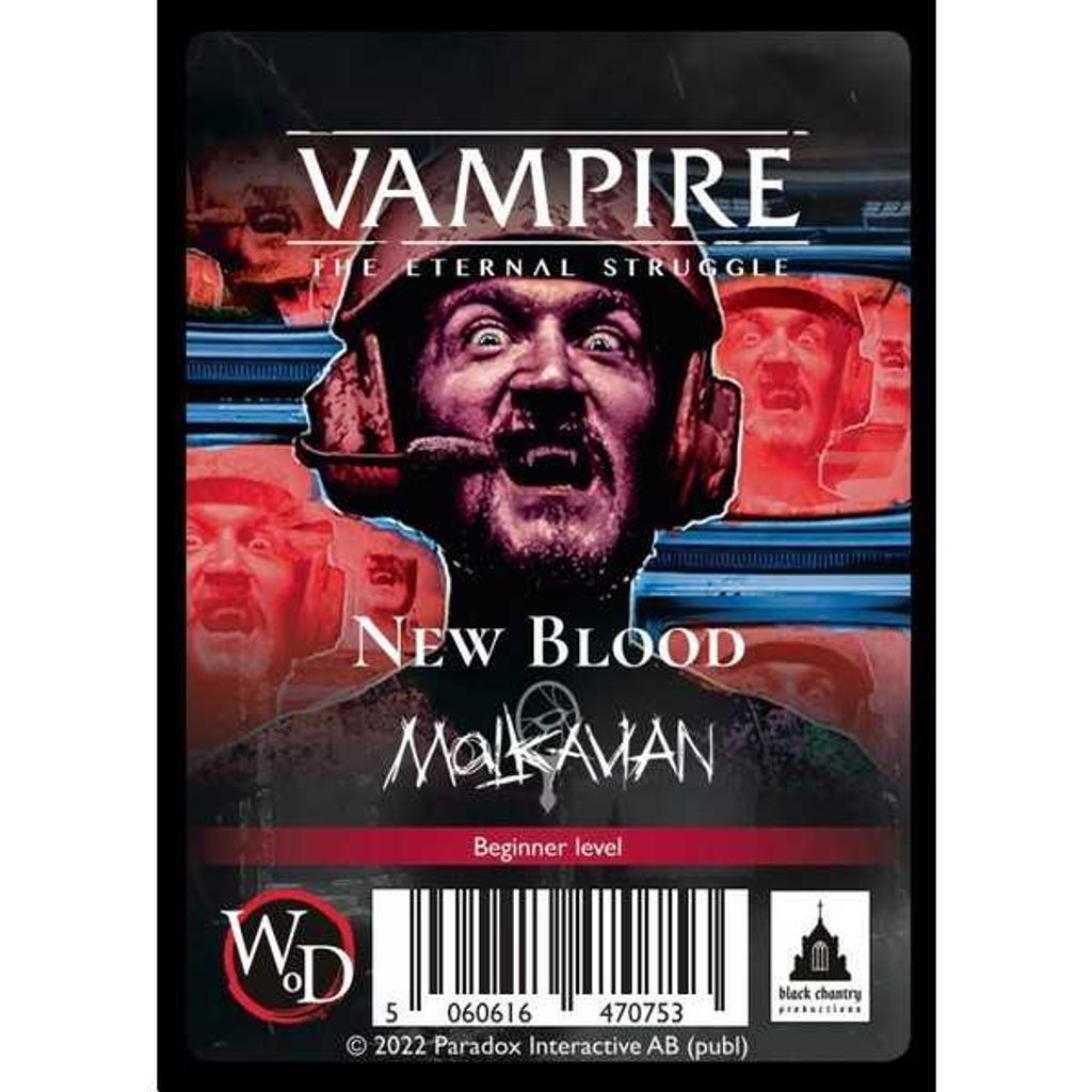 Vampire: The Eternal Struggle - New Blood: Malkavian - Kartenspiel - ENG Edition