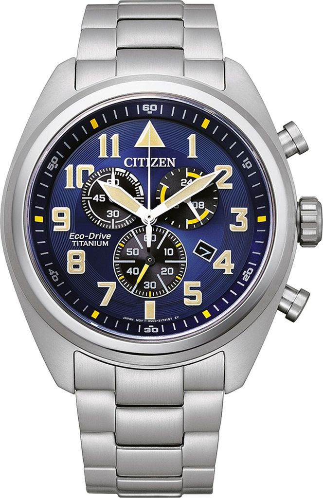 Citizen AT2480-81L Eco-Drive Super-Titanium Chronograph Produktbild 