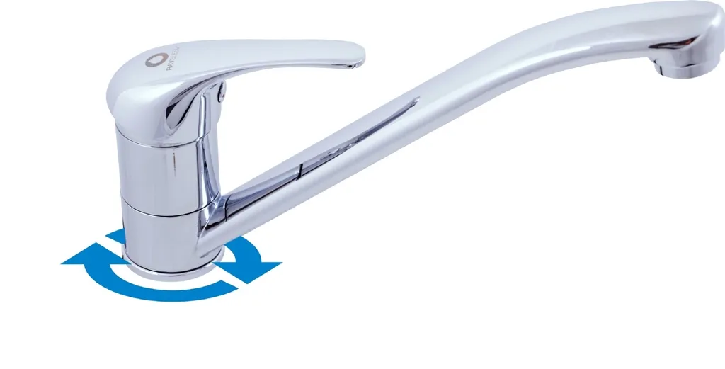 Slezák-RAV Sázava SA093 Rubinetto Monocomando Lavabo Cromo 1/2 Pollice