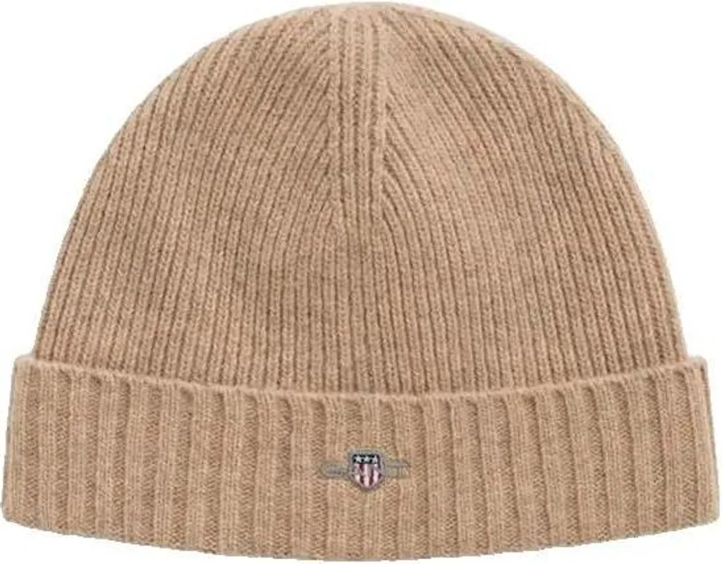 Casquette de Ville Gant Shield Wool Marron - Look Casual Chic pour Homme