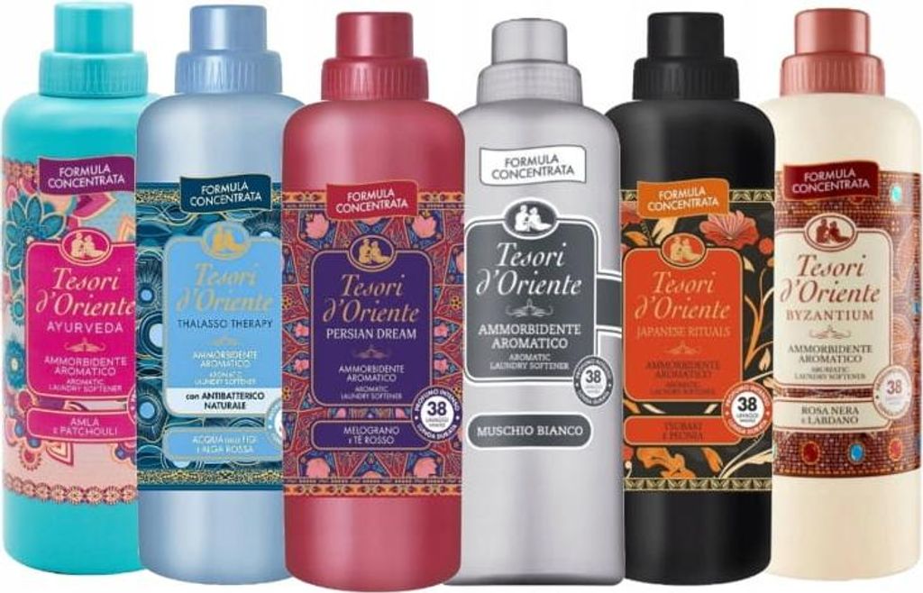 Tesori 6er Set Weichspüler 6x760ml Produktbild 