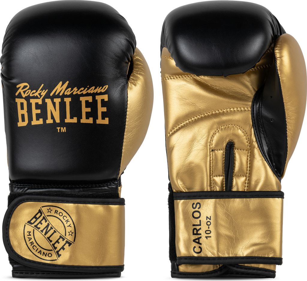 Gants De Boxe Benlee Rodney – Cuir Synthétique Résistant, Mousse Multi-Couches, Fermeture Velcro Solide – Parfaits Pour L'Entraînement