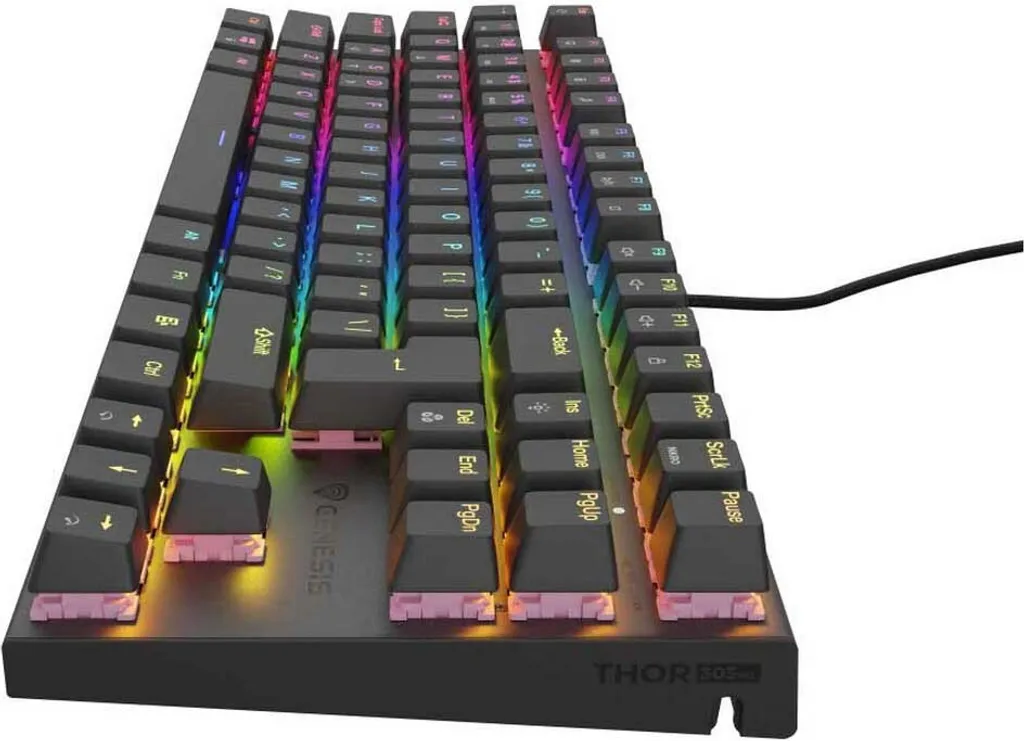 Clavier PC Gamer Genesis NKG-2155 Noir avec Disposition Espagnole ES - 3