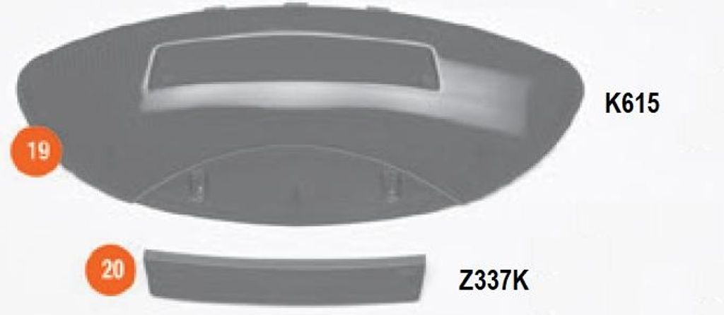 Rückstrahler Für Kofferraumleuchte K48N (Klein) Produktbild 