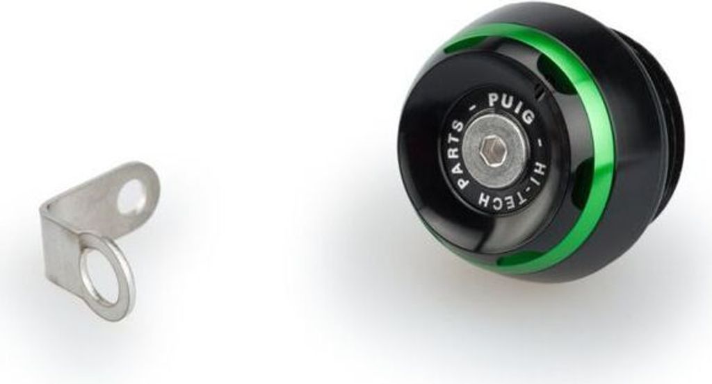 PUIG 20344V Motorölablassschraube TRACK passend fuer BMW S1000R Grün