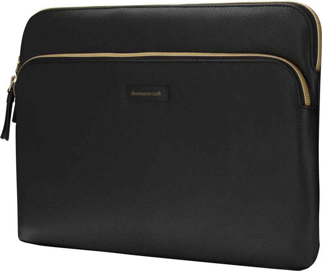 Pochette MacBook Pro 14 pouces dbramante1928 Paris+ étui en cuir noir