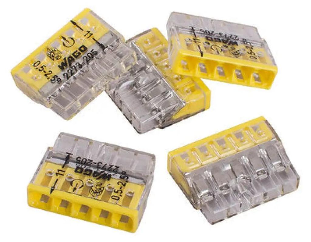 Wago 2273-205, Końcówka z pinami, Prosty, Żeńska, 450 V, Zdjęcie produktu 