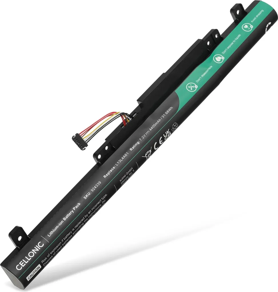 Batteria Notebook Lenovo Flex 2 Series 4400mAh 7.4V Pronta Consegna