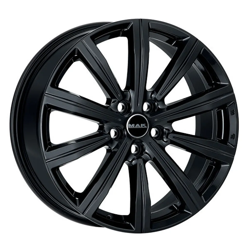 MAK BIRMINGHAM Jante Alliage 8.5x20 ET40 Noir Brillant Premium