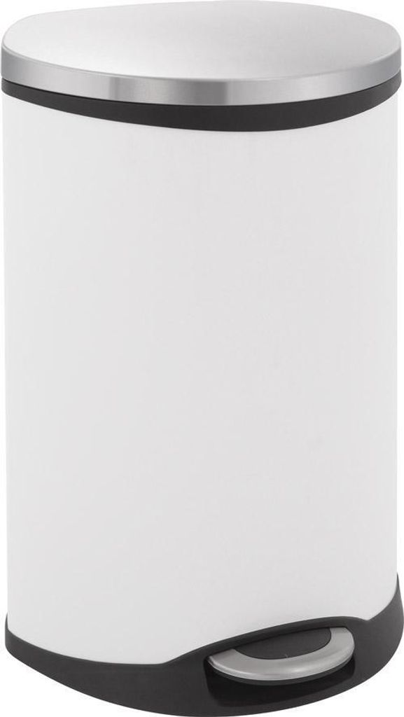 Shell Bin 50 Liter, EKO - Weiß, Matt Edelstahl Produktbild 
