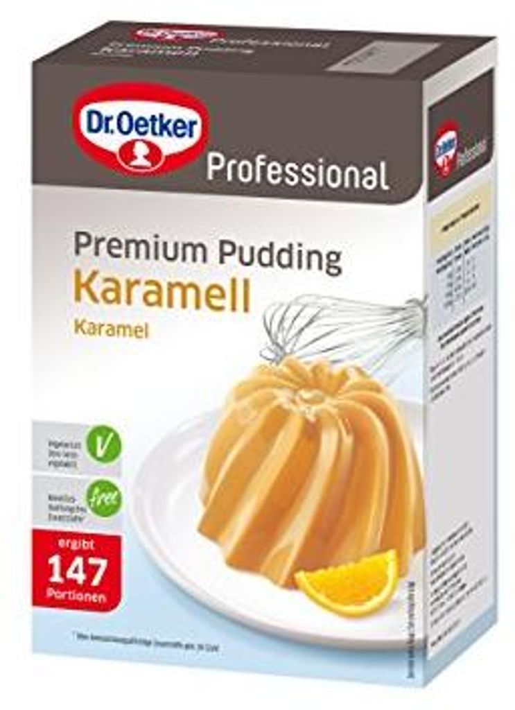 Budino Dr. Oetker al vero gusto di caramello, confezione da Immagine del prodotto 