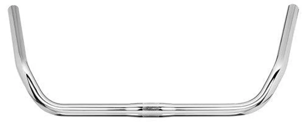 Guidon de Ville Utrecht 56cm Ergotec Chromé pour un Confort Dos Droit Vélo