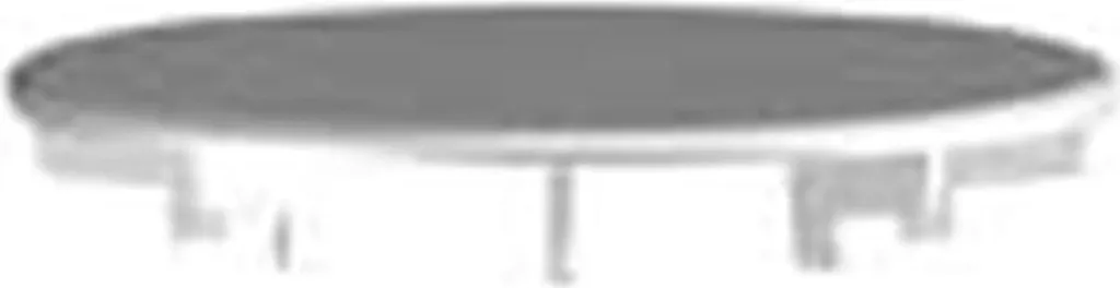 Ricambio Originale HL522.3 Placca per Scarico Doccia Bianca 112mm