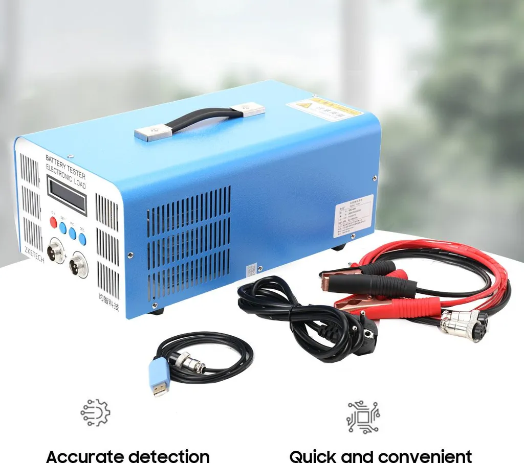 Banc de décharge programmable 200W et 40A pour cellule de batterie 5V