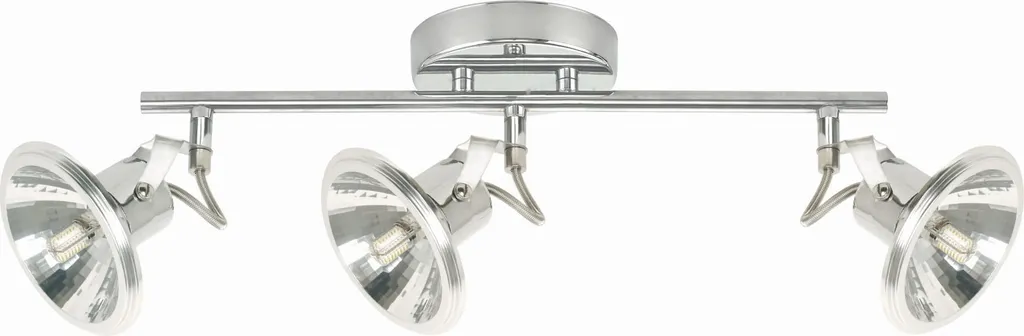 Plafonnier pour salon et salle à manger, luminaire chic 3 spots G9