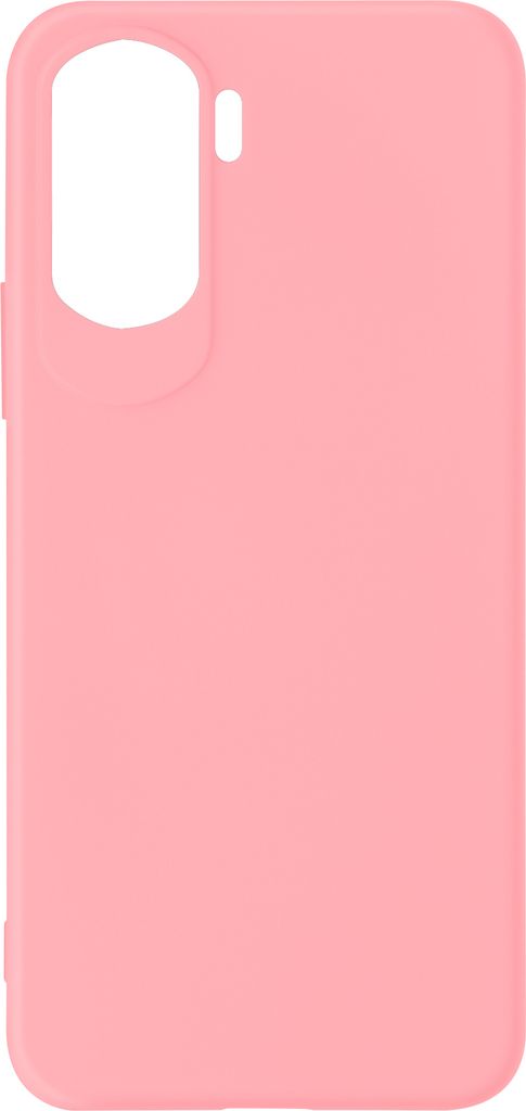 Halbsteife Silikon Handyhülle für Honor 90 Lite, Soft Touch – Zartrosa
