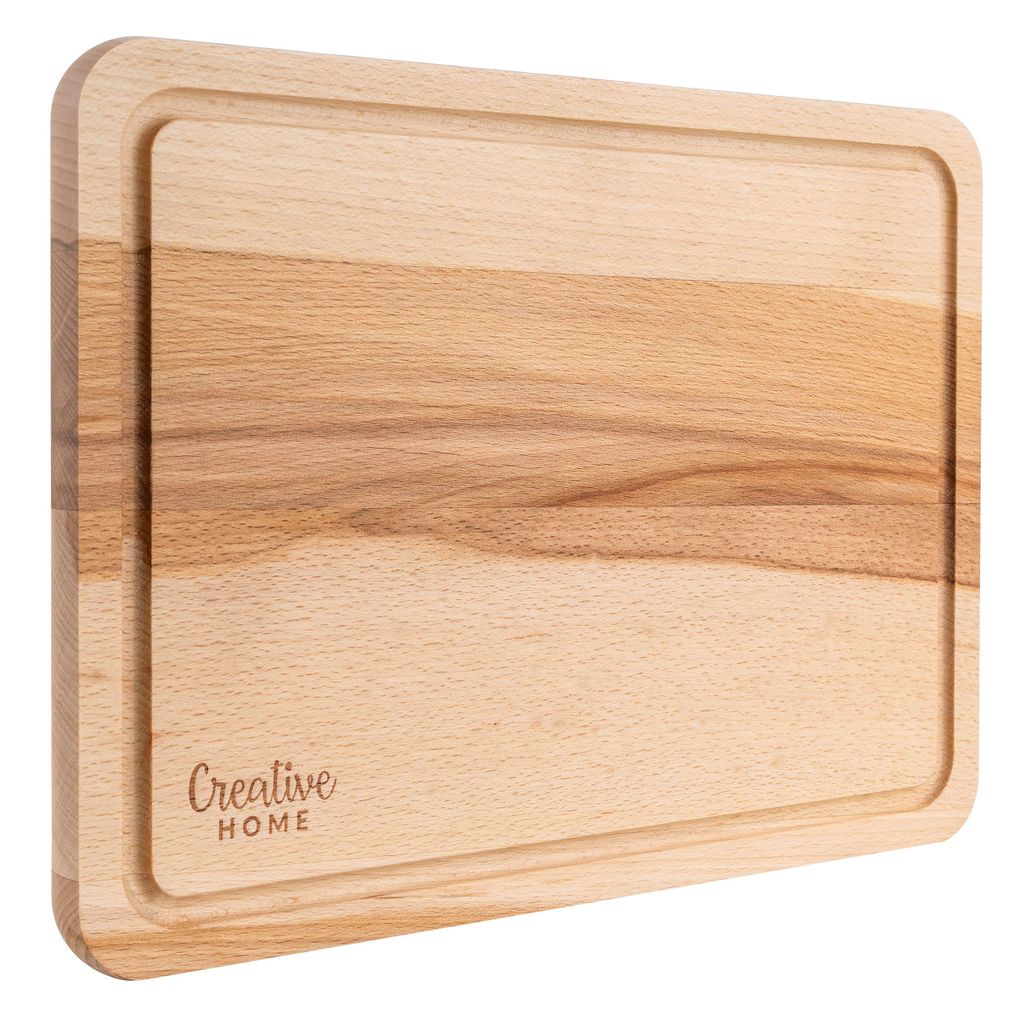 Creative Home Dřevěné Krájecí Prkénko s Drážkou na šťávu | Obrázek produktu 