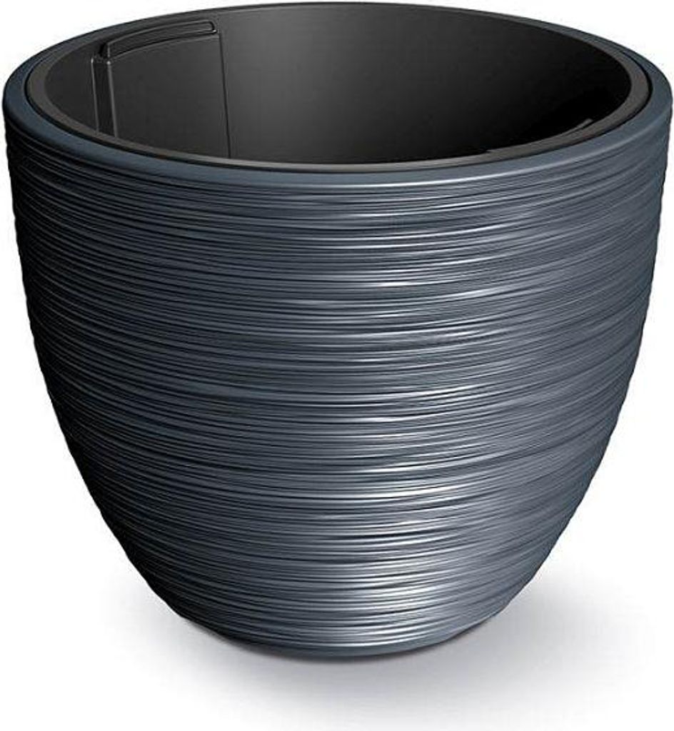 FURU Blumentopf mit Einsatz 47 cm – Farbe: anthrazit