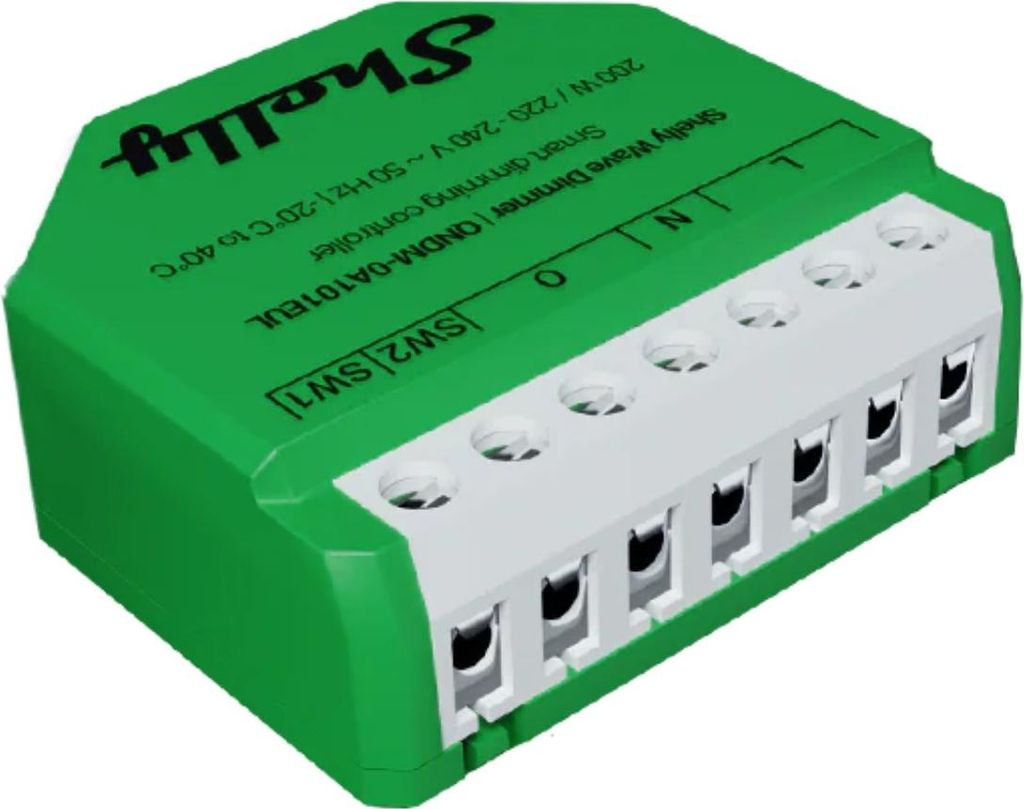 Shelly Wave Dimmer LR, Dimmer mit Messfunktion, Z-Wave Long Range