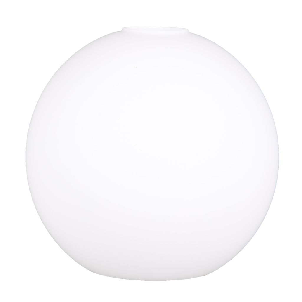 Kugelglas Lampenglas Ersatzglas Weiß matt Ø 200mm E27 Produktbild 