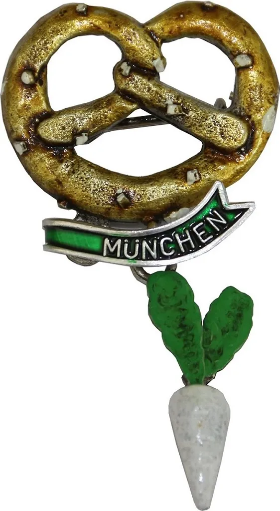 Hut-Breiter Cappello Bavarese Pretzel: Qualità Tedesca e Design Divertente - 1