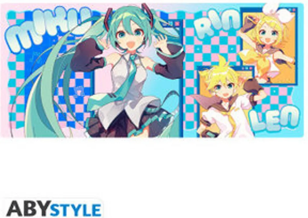 Hatsune Miku Tapis de Souris XXL Miku & Friends pour Tapis Gaming Géant