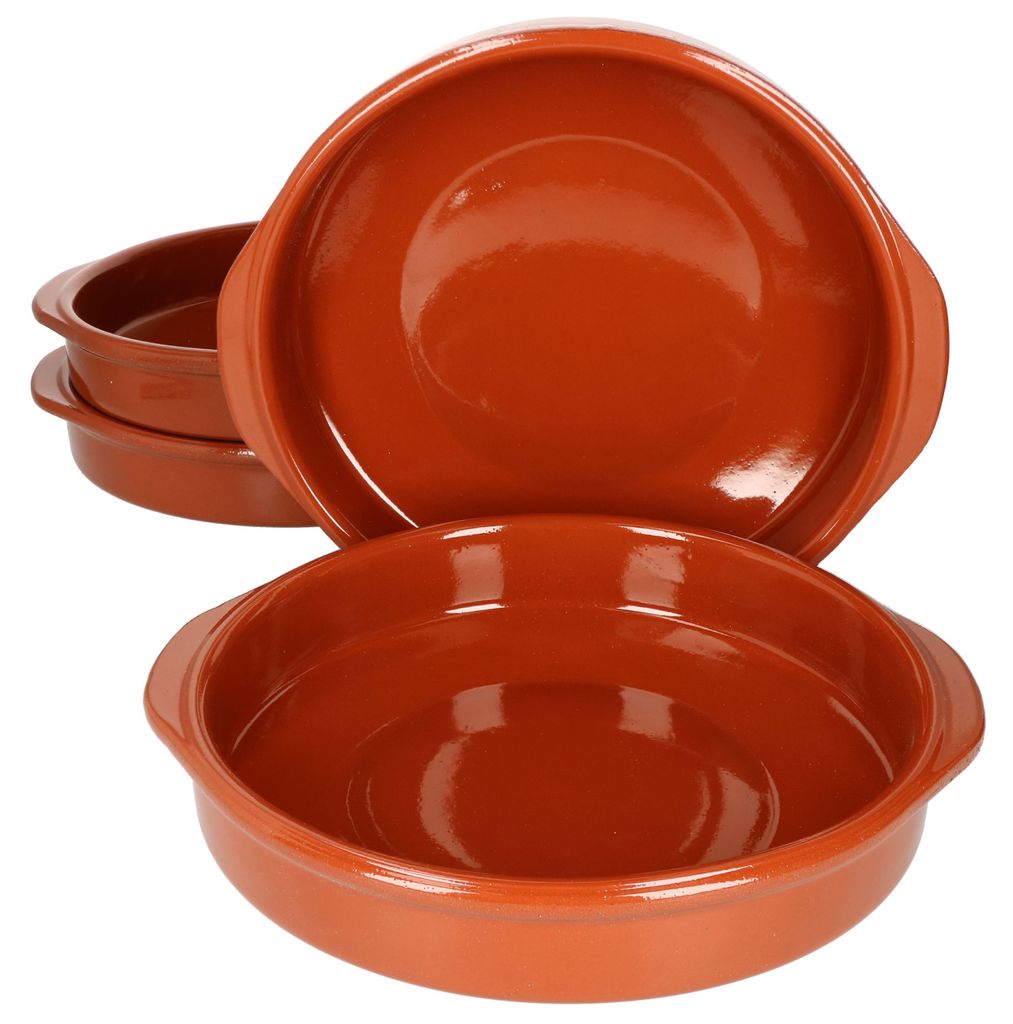 set de 4 cazuela avec poignées bol en terre cuite Bernd Ø Image du produit 
