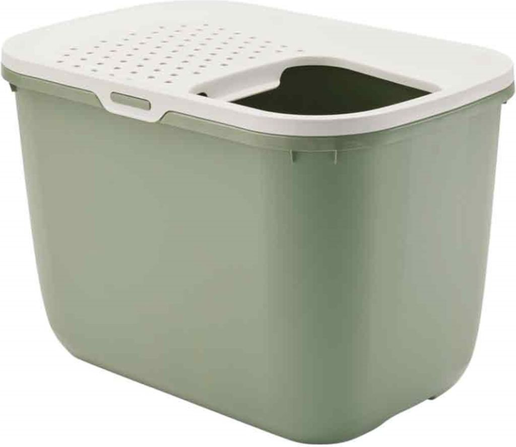 Savic Katzentoilette Hop In - weiß/grün Obrázek produktu 