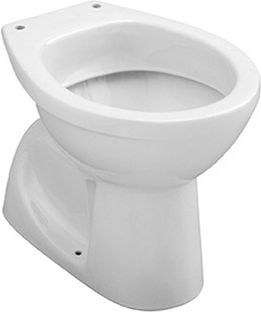 VIGOUR Stand-Tiefspül-WC Clivia Abgang innen senkrecht weiß