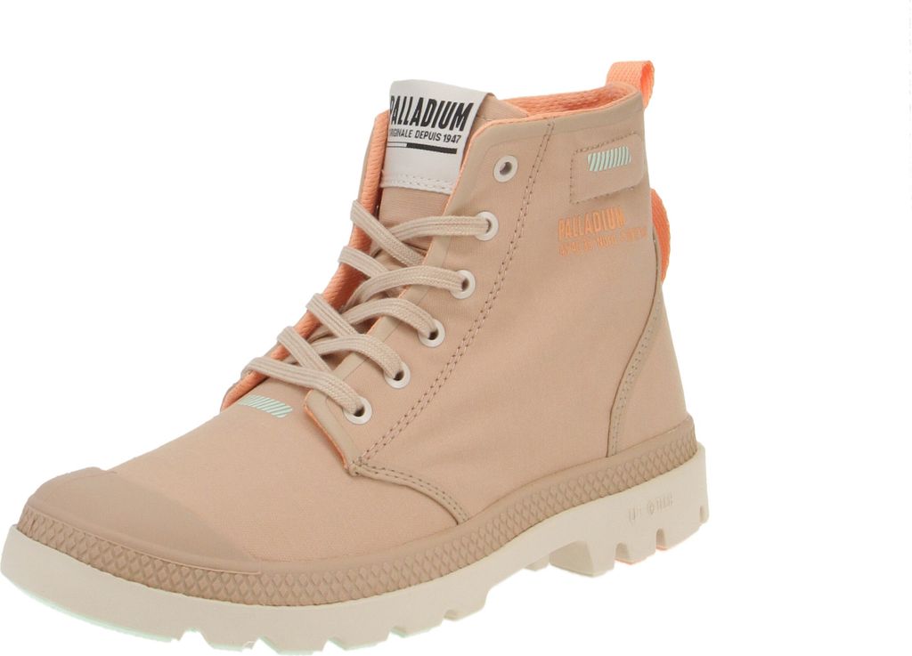 Palladium 79102-235-M Pampa Lite Hi - Damen Schuhe Stiefel - Beige-Tan, Größe:38 EU