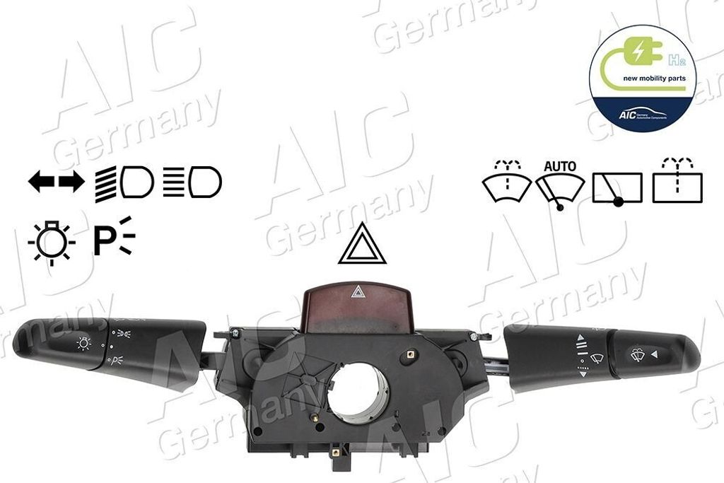 AIC Lichtschalter Hauptlicht Lichtschalter 53005 für VW Transporter IV Bus (70B, 70C, 7DB, 7DK, 70J, 70K, 7DC, 7DJ) Transporter IV Kastenwagen