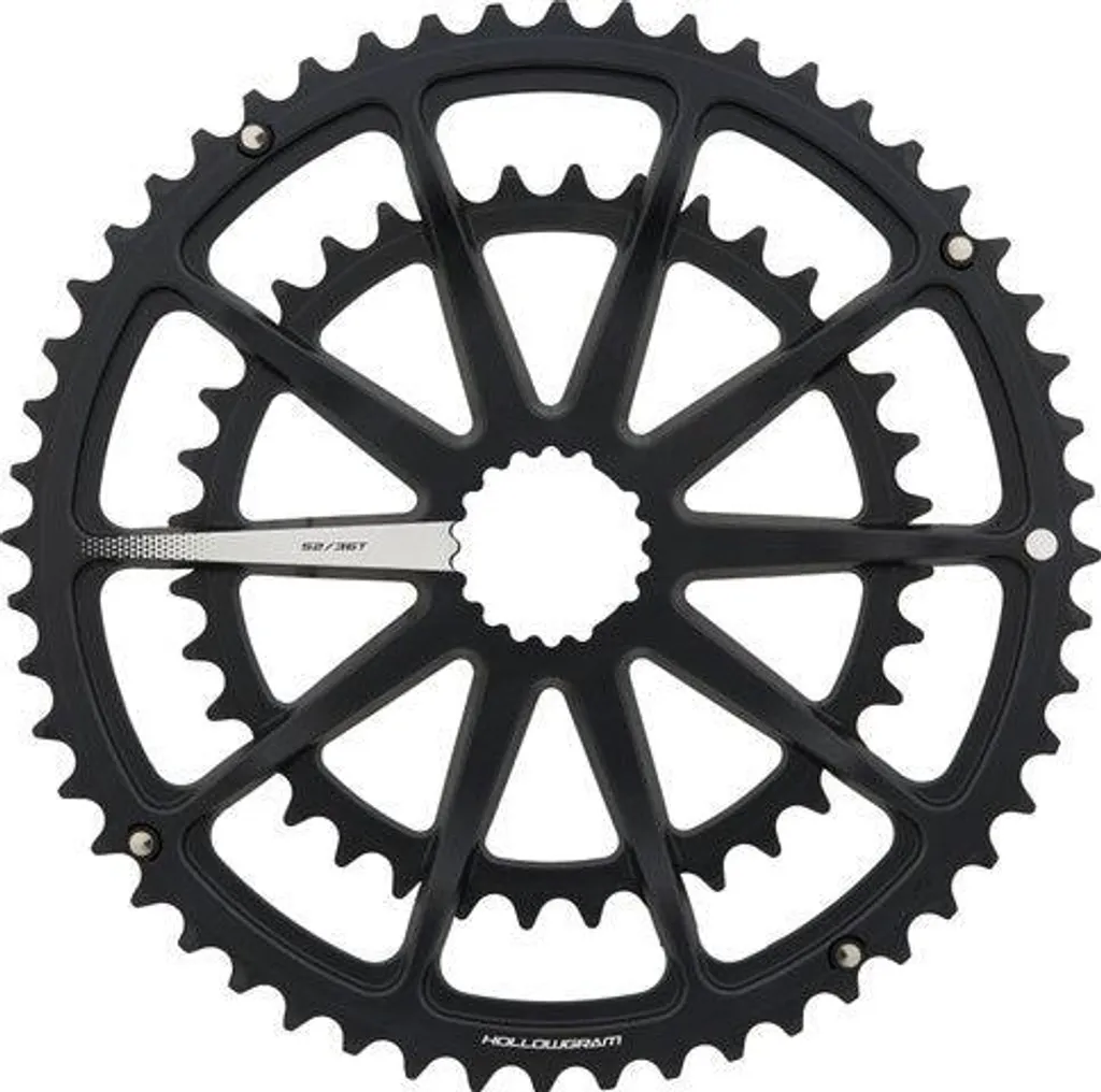 Double plateau de route Cannondale SpideRing SL 10 bras DM 52/36 noir