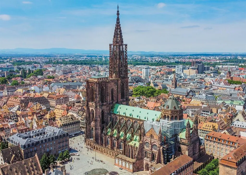 Puzzle 1000 pièces Nathan : Finis les reflets sur la Cathédrale !