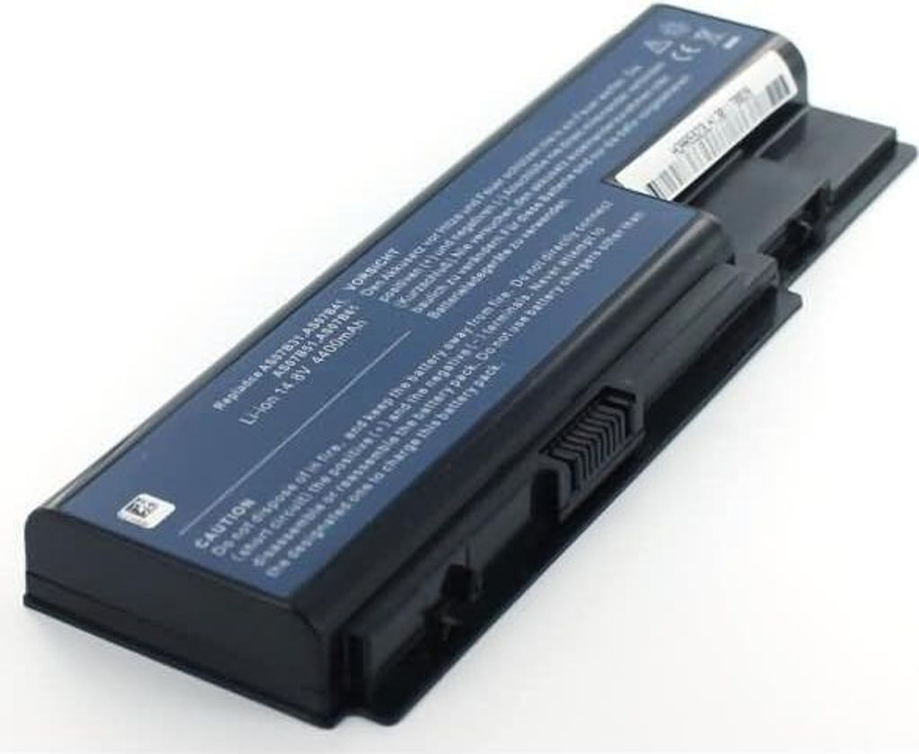 Akku für Acer Aspire 5730Z Li-Ion 14,8 Volt 4400 mAh schwarz.