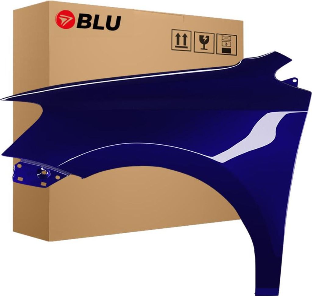 BLU Aile Compatible avec VW Volkswagen Polo 6R1 LD5Q Gauche Image du produit 