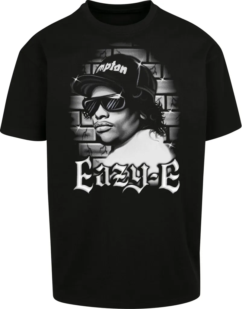 T-shirt Oversize Eazy-E Paintbrush Nero 4XL | Mister Tee Streetwear