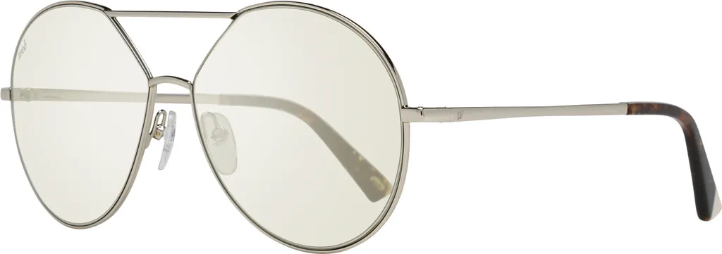 Web WE0286 32Q 57 : Lunettes de soleil en métal léger et verres verts