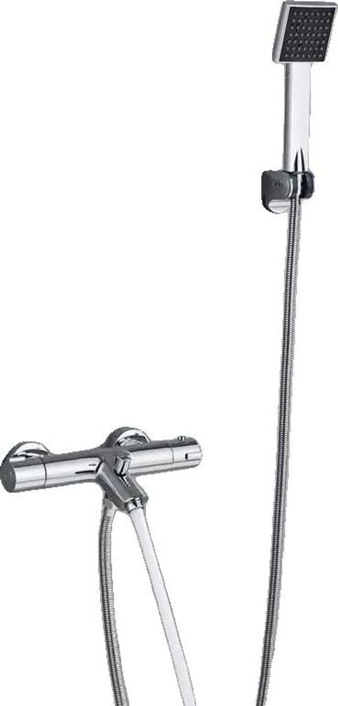 Duschset, Doppelgriff, Regendusche, Badewannenarmatur
