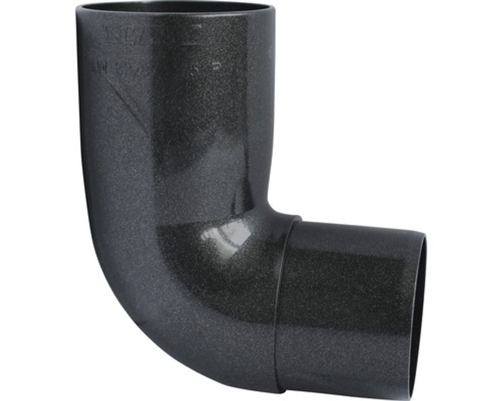 Marley Rohrbogen DN 53, 87°, anthrazit metallic Produktbild 