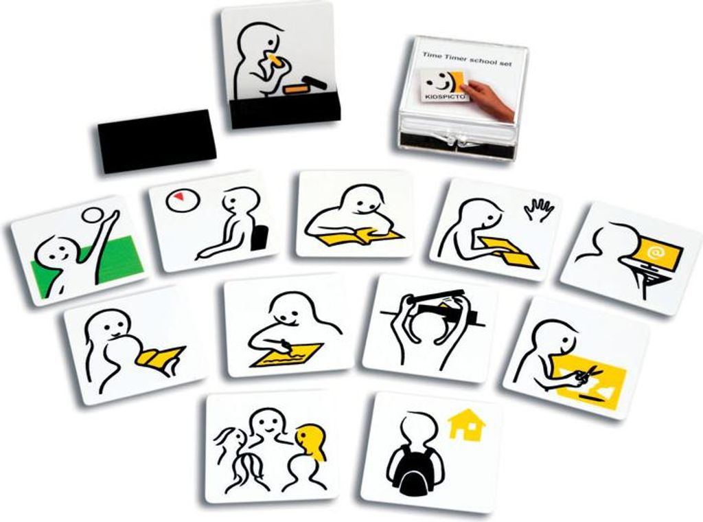 Time Timer Piktogram Set "Schule"