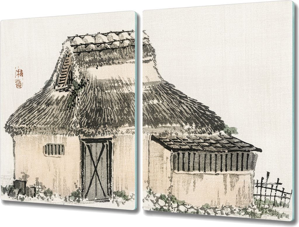 Coloray Schneidebrett Herdabdeckplatte 2x40x52 cm Kochplattenabdeckung Küchenbrett Hackbrett - Haus Ferienwohnung