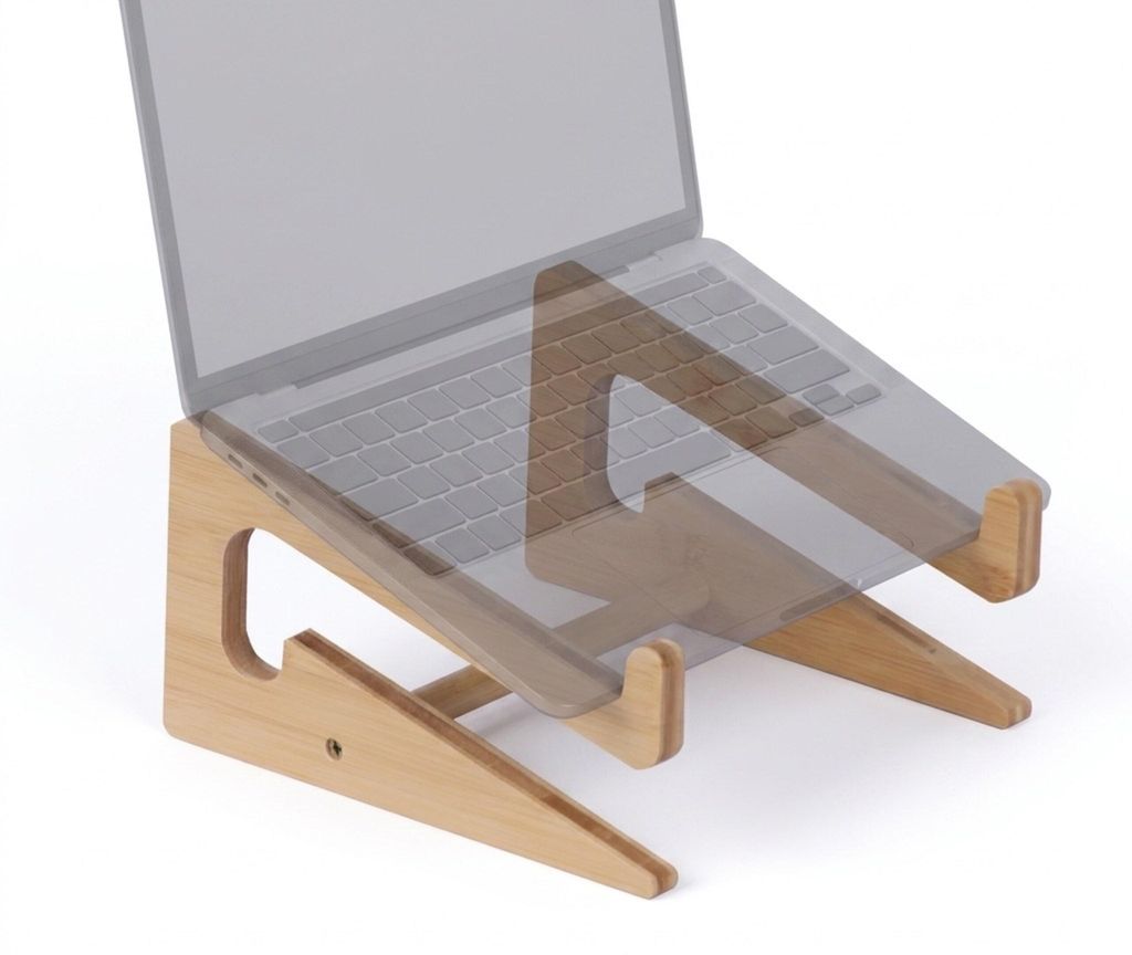 Relaxdays Laptop-Ständer, für 10–15 Zoll, Erhöhung & Produktbild 