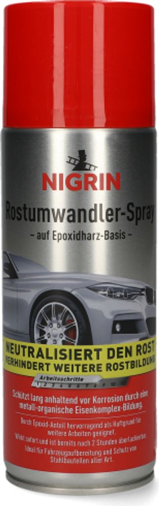 NIGRIN Rostumwandler-Spray mit Grundierung 400ml Produktbild 