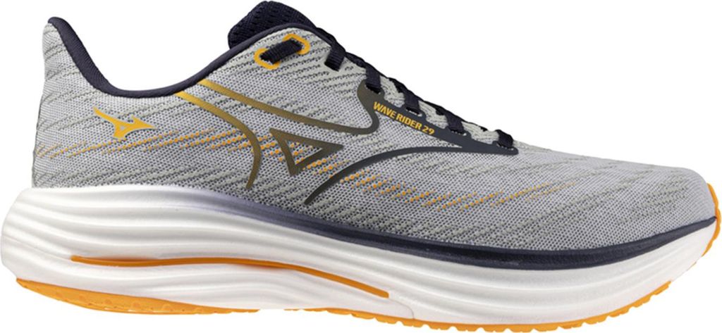 Mizuno Wave Rider 29 Laufschuhe Grau EU 44 1/2 Mann Grau EU Produktbild 