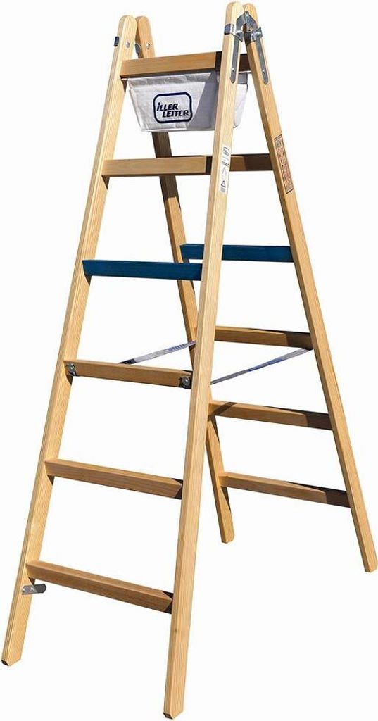 Iller-Leiter - Breitsprossenstehleiter "Professional", 512792