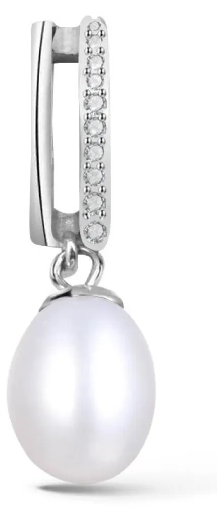 Pendentif perle AGH674P argent hypoallergénique : élégance sans gêne