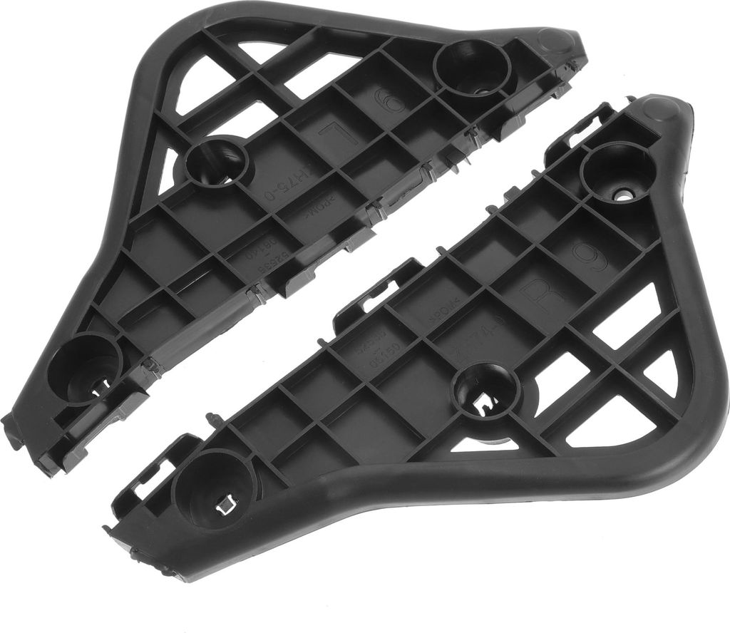 Stoßstangenhalterung Nr.5253506150/5253606140 - Stoßstangenhalterung links rechts für Toyota Camry Aurion 2012-2014 - ABS Kunststoff Schwarz - 1...
