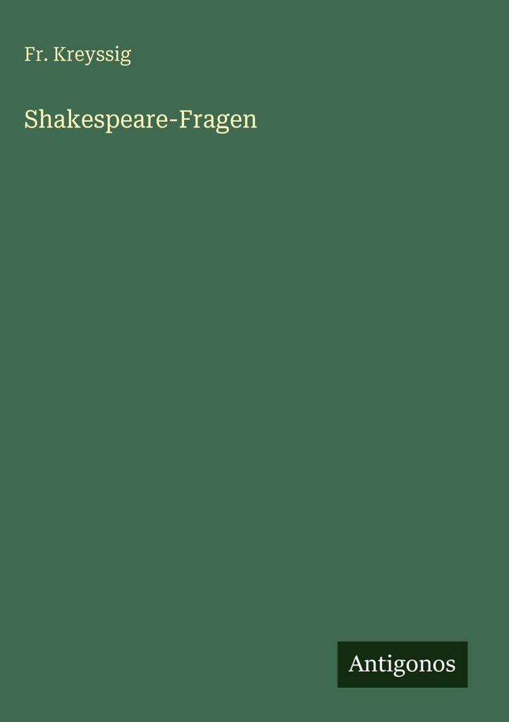 Shakespeare-Fragen