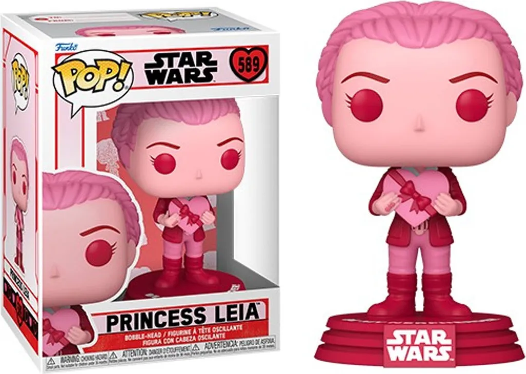 Funko Pop Star Wars Valentine Princess Leia 589 Figurine de Collection - 3